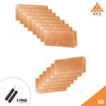 Bulk Himalayan Pink Salt Bricks 8" x 4" x 2" - Pack 50