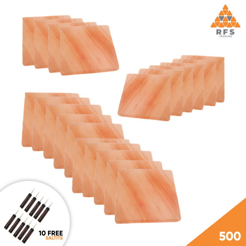 Himalayan Pink salt block - pack of 500