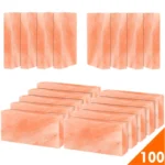 Wholesale RFS Tradings Pink Salt Bricks 8" x 4" x 2" - Pack 200 - Image 2