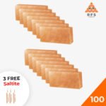 Wholesale RFS Tradings Pink Salt Bricks 8" x 4" x 2" - Pack 100