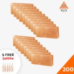 Wholesale RFS Tradings Pink Salt Bricks 8" x 4" x 2" - Pack 200