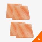 RFS Tradings Pink Salt Blocks 8" x 8" x 1" - Pack 4