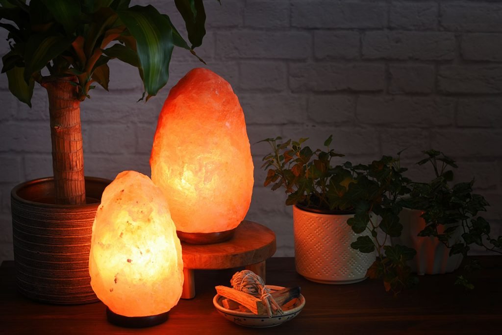 Pink Salt lamps