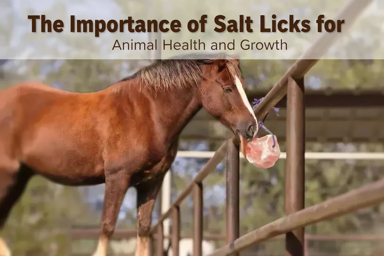 The Importance of Salt Licks for Animal Health and Growth The Importance of Salt Licks for Animal Health and Growth