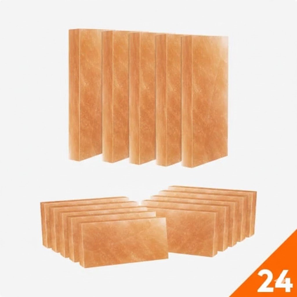 Himalayan salt tiles Pack of 24 Himalayan salt tile