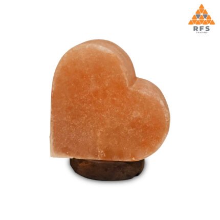 Himalayan Salt Lamp Heart Shaped