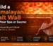 Himalayan salt wall sauna banner with warm glowing salt bricks and relaxing spa setting, wholesale buyer guide for USA and Canada